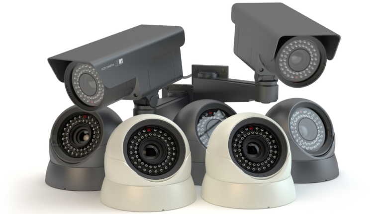 Dummy cameras for pretend CCTV coverage 